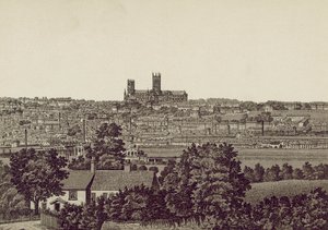 Lincoln (litografi) av English School