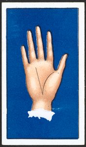 Line of Fortune (färg litho) av English School