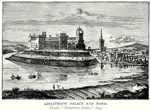 Linlithgow Palace und Stadt