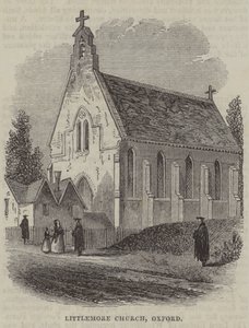 Littlemore Church, Oxford (gravyr) av English School