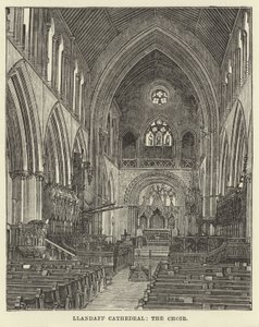 Llandaff Cathedral, kören av English School
