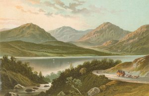 Loch Lomond från vägen till Stronaclacher av English School