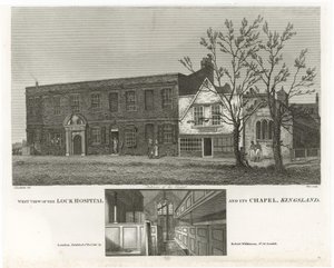 Lock Hospital och dess kapell, Kingsland av English School