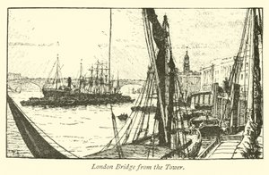 London Bridge från Towern av English School