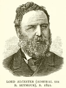 Lord Alcester (amiral Sir B. Seymour), F. 1821 av English School