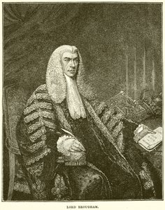 Lord Brougham av English School