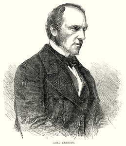 Lord Canning (gravyr) av English School