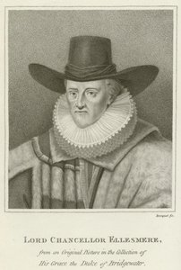 Lord Chancellor Ellesmere (gravyr) av English School