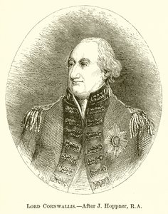 Lord Cornwallis av English School