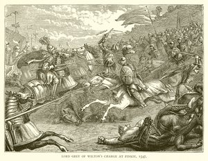 Lord Gray of Wiltons Charge at Pinkie, 1547