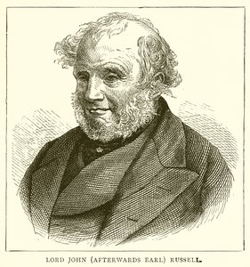 Lord John (efteråt Earl) Russell av English School