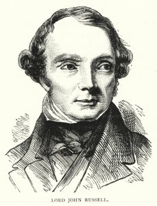 Lord John Russell (gravyr) av English School