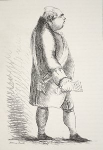 Lord North, faksimil av ett gammalt tryck av English School