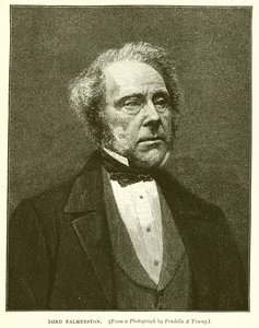 Lord Palmerston av English School