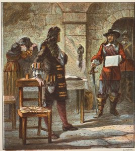 Lord W. Russell Condemned, pub. 1890 (färglitografi) av English School