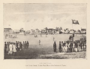 Lords Cricket Ground, S Johns Wood, Match of the Gentlemen and Players av English School