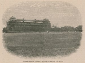 Lords Cricket Ground, huvudkontoret för MCC av English School