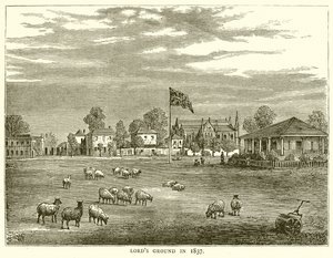 Lords Ground 1837 av English School