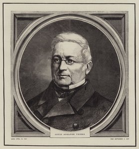Louis Adolphe Thiers (gravyr) av English School