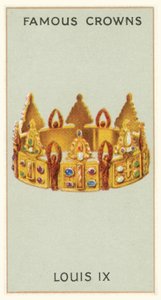 Ludvig IX (kromolitho) av English School