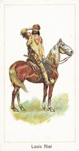 Louis Riel (kromolitho) av English School