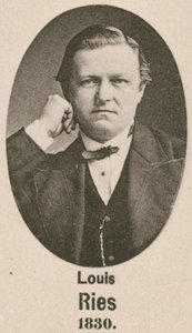Louis Ries (gravyr) av English School
