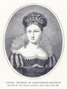 Louisa, hertiginna av Saxe-Coburg-Saalfeld av English School