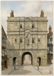 Ludgate (wc på papper) av English School