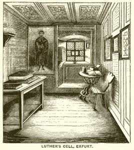 Luthers cell, Erfurt av English School