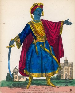 M G V Brooke als Othello