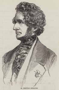 M Hector Berlioz (gravyr) av English School