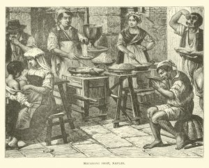 Makaronaffär, Neapel av English School