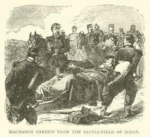 Macmahon bars från slagfältet i Sedan, september 1870 av English School