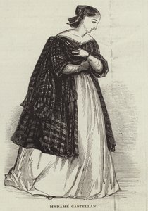 Madame Castellan (gravyr) av English School