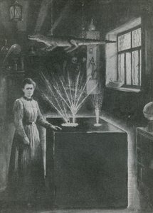 Madame Curie, den moderna alkemisten av English School