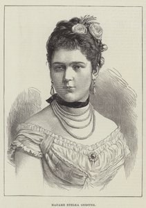 Madame Etelka Gerster (gravyr) av English School