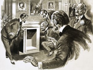 Madame Humbert sades ha lämnats en förmögenhet i diamanter av sin man av English School