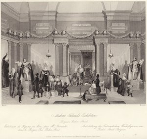 Madame Tussauds utställning i basaren på Baker Street av English School