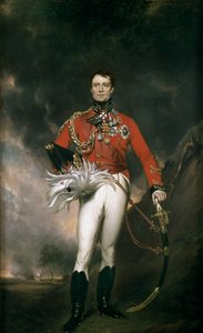 Generalmajor Sir James Kempt, ca 1824 av English School