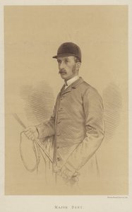Major Dent (litho) av English School