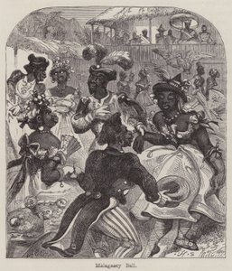 Malagasey Ball (gravyr) av English School