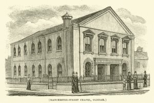 Manchester-Street Chapel, Oldham (gravyr) av English School