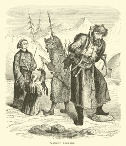 Manchu tartarer av English School