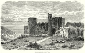 Manorbeer Castle (gravyr) av English School