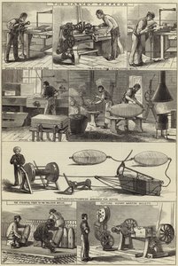 Tillverkning av krigsmaterial vid Royal Arsenal av English School