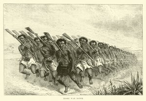 Maori krigsdans av English School