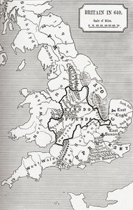Faafanua o Peretania i le 640, mai The Northumbrian Kingdom i le 