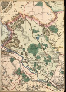 Karta som visar Toll Bar House, Morris Lane, Kirkstall, West Yorkshire av English School