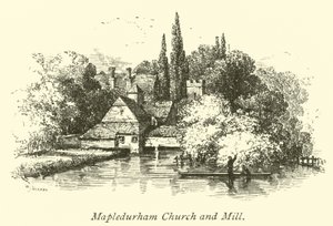 Mapledurham Church and Mill av English School