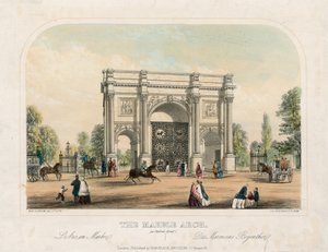 Marble Arch, Oxford Street, London von English School